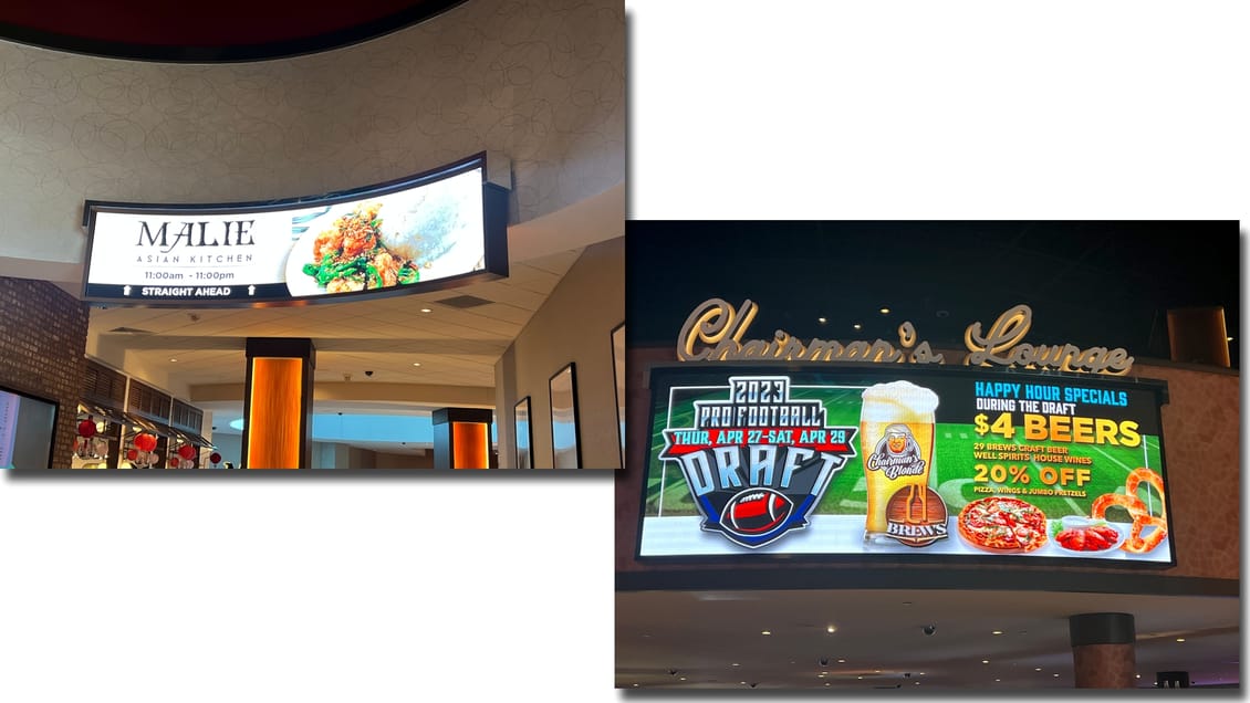 Case Study - Spotlight 29 Casino Curved LED Screens
