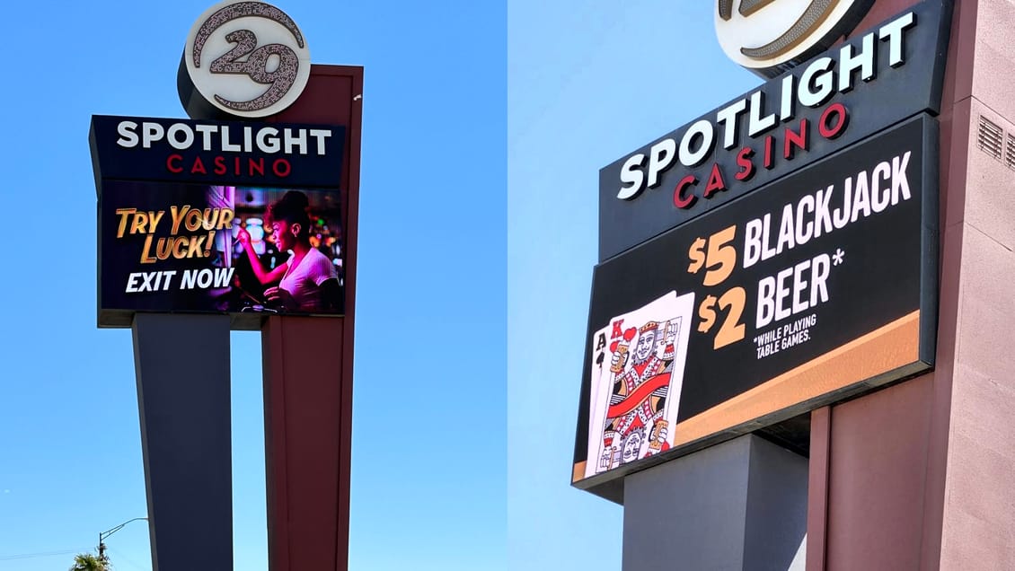 Case-Study Spotlight 29 Casino I-10 Pylon